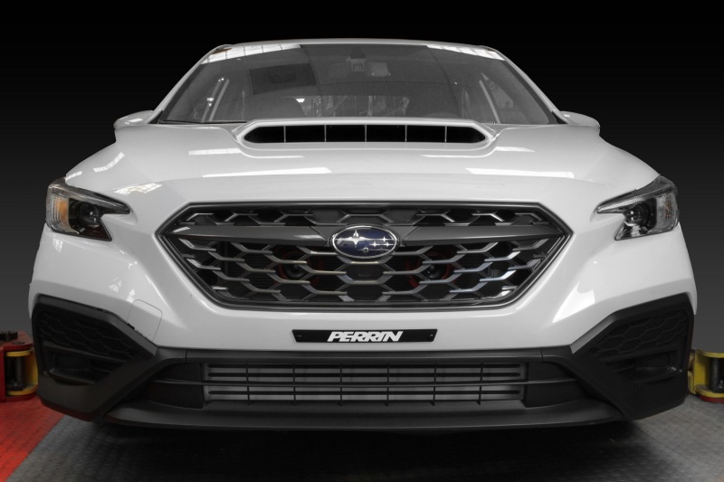 Subaru WRX License Plate Delete - Perrin Performance - Black - `22-`25